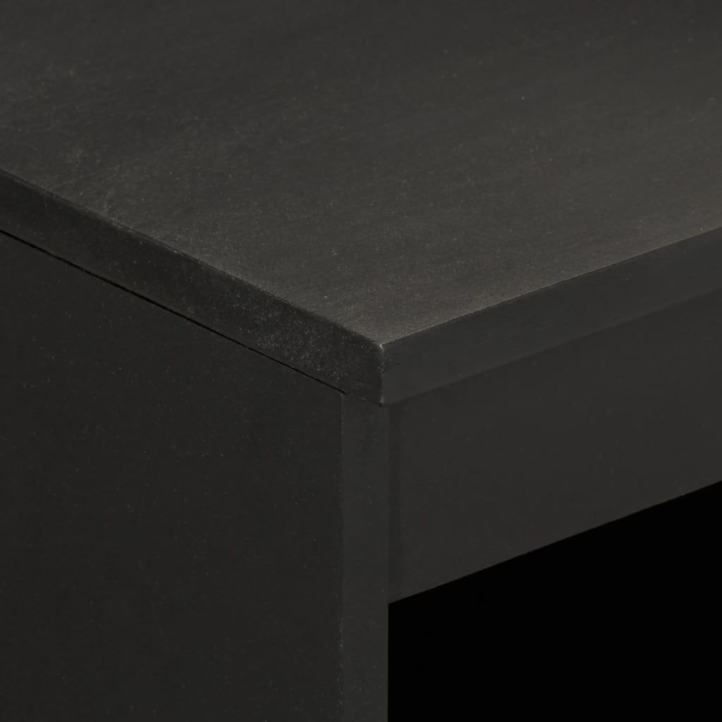 skab 60x33x75 cm massivt mangotræ sort
