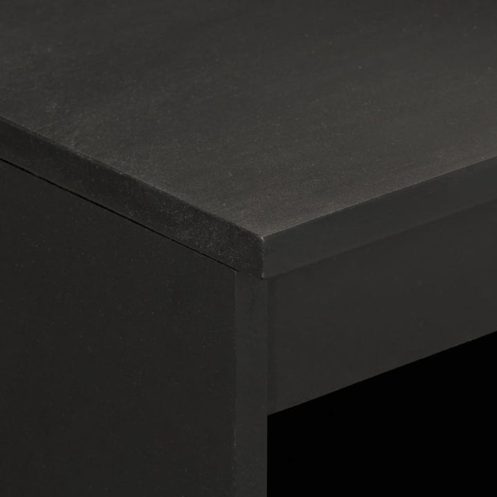 skab 60x33x75 cm massivt mangotræ sort