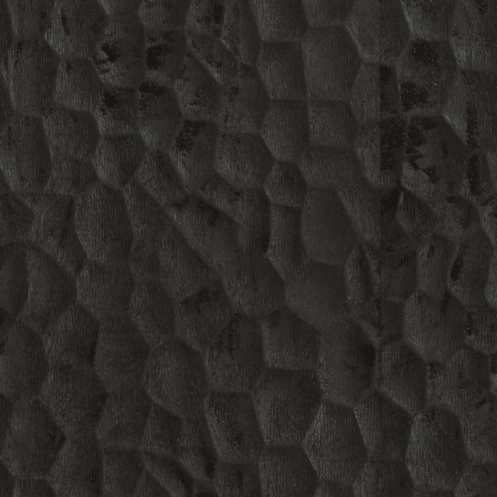 skab 60x33x75 cm massivt mangotræ sort