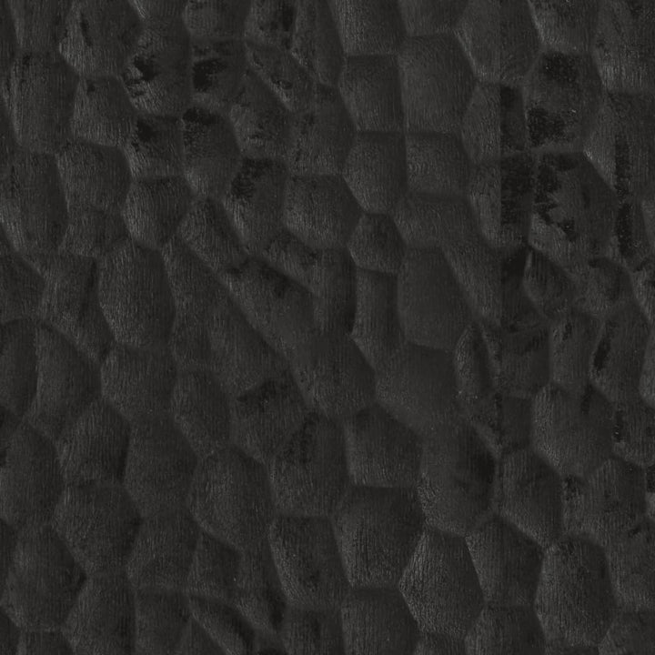 skab 60x33x75 cm massivt mangotræ sort