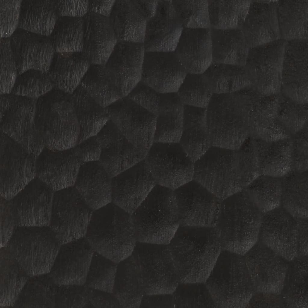 skab 60x33x75 cm massivt mangotræ sort
