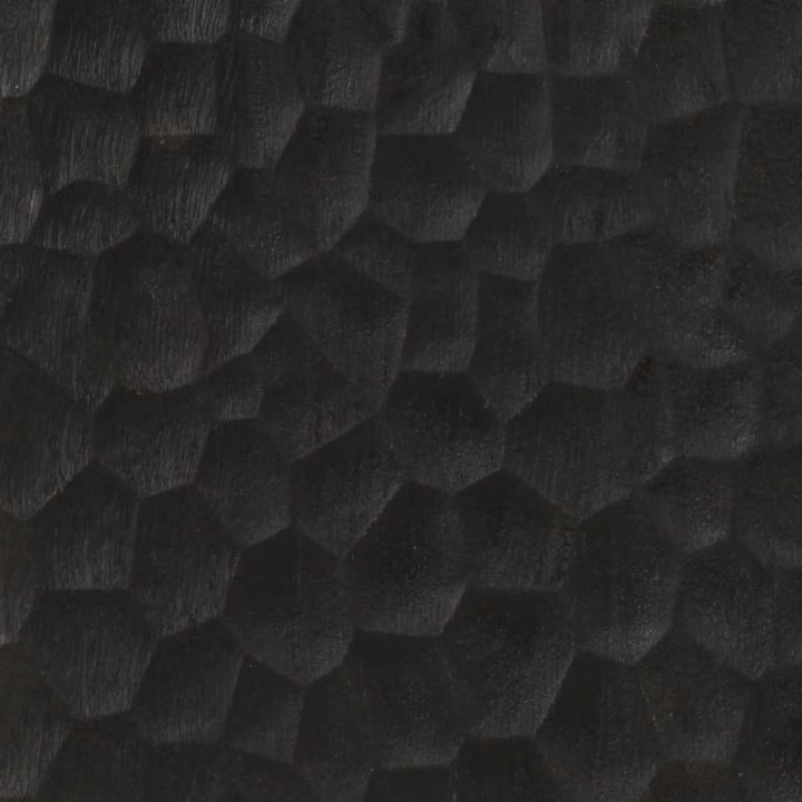 skab 60x33x75 cm massivt mangotræ sort