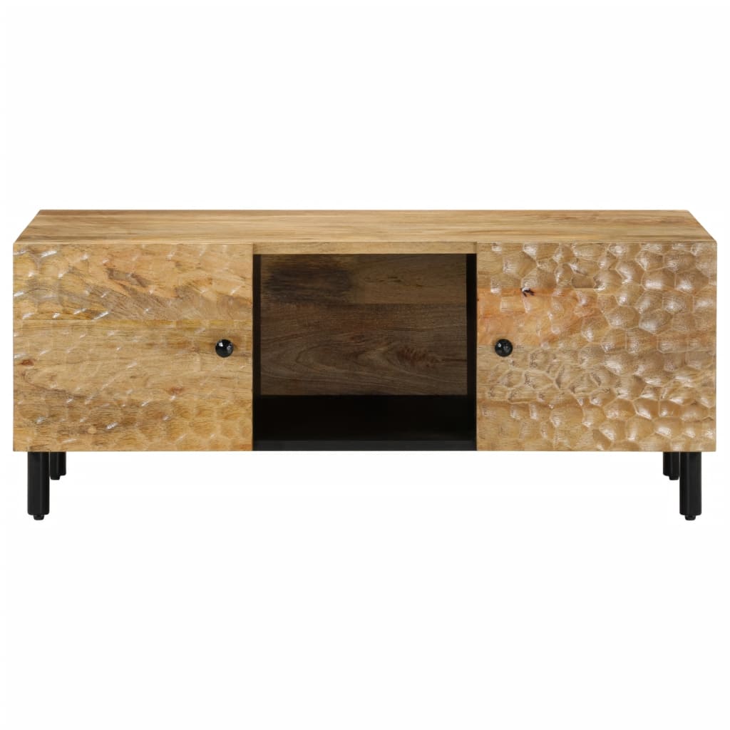 sofabord 100x54x40 cm massivt mangotræ