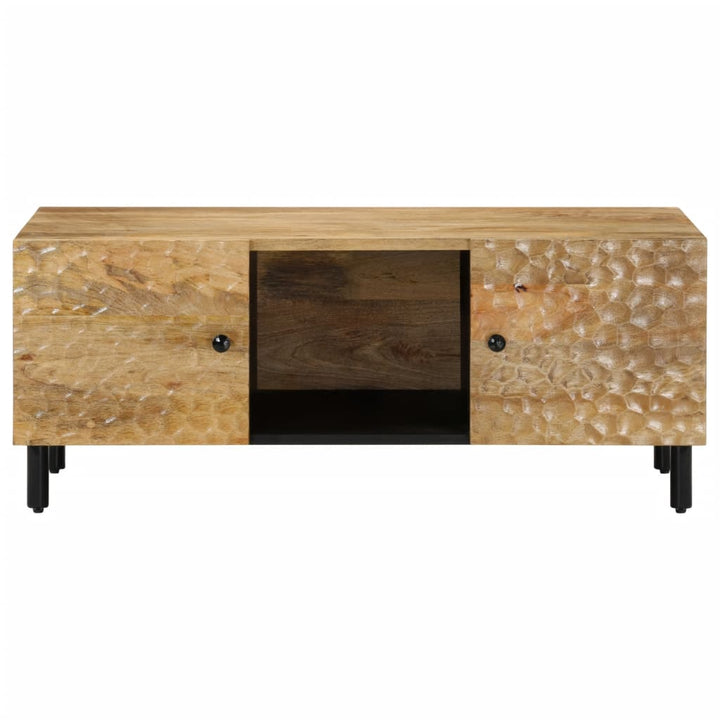 sofabord 100x54x40 cm massivt mangotræ