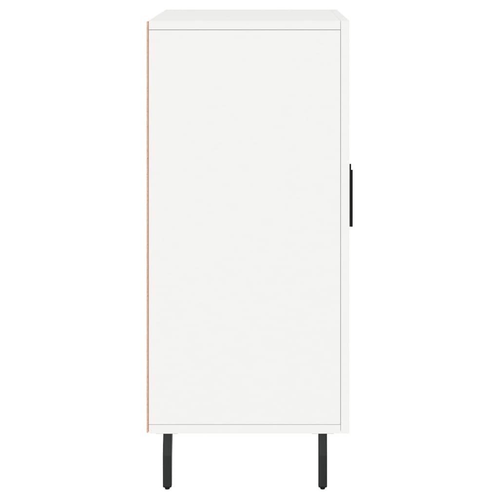 skab 90x34x80 cm konstrueret træ hvid