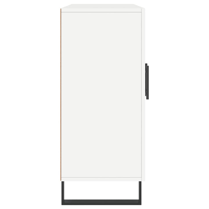 skab 90x34x80 cm konstrueret træ hvid
