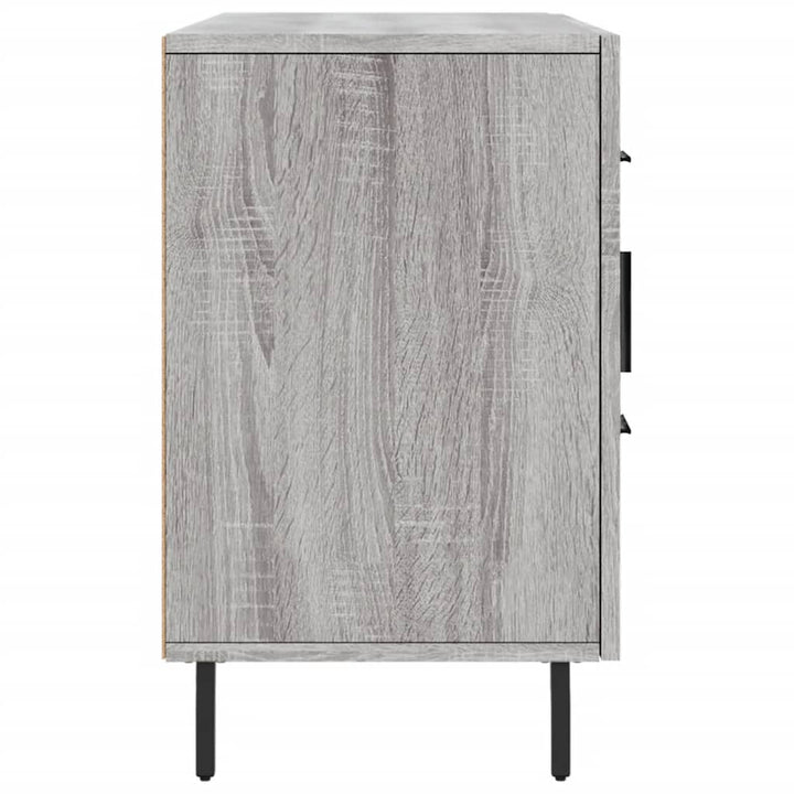 skænk 100x36x60 cm konstrueret træ grå sonoma-eg