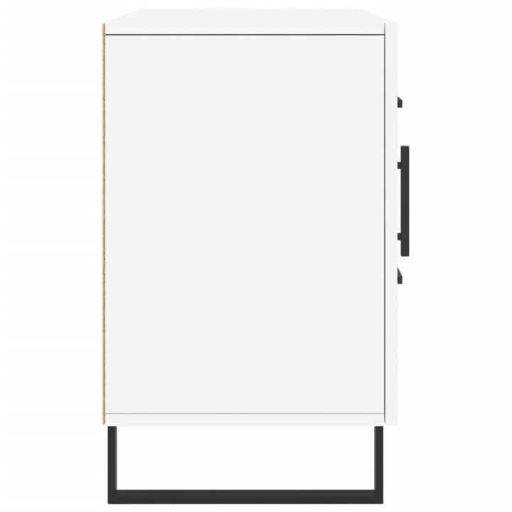 skænk 100x36x60 cm konstrueret træ hvid