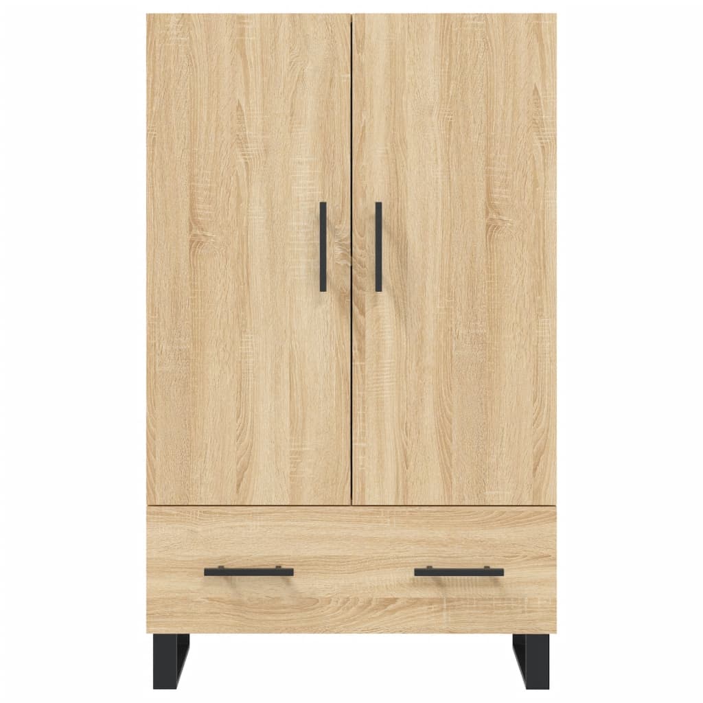 skab 69,5x31x115 cm konstrueret træ sonoma-eg