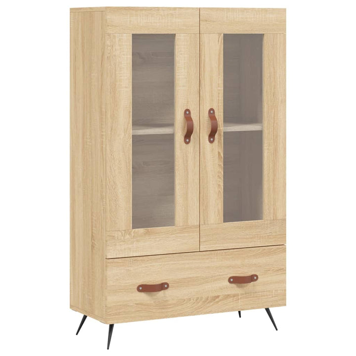 skab 69,5x31x115 cm konstrueret træ sonoma-eg