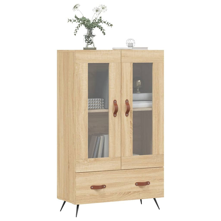 skab 69,5x31x115 cm konstrueret træ sonoma-eg