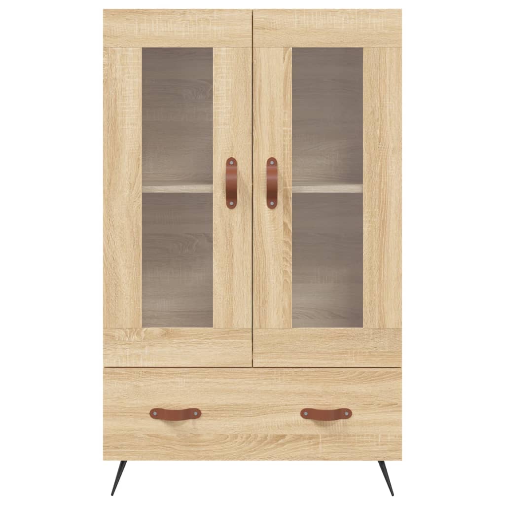 skab 69,5x31x115 cm konstrueret træ sonoma-eg
