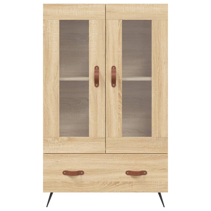 skab 69,5x31x115 cm konstrueret træ sonoma-eg