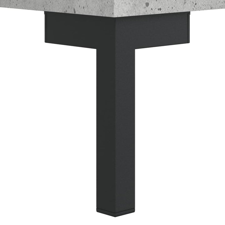 skoreol 60x35x105 cm konstrueret træ betongrå