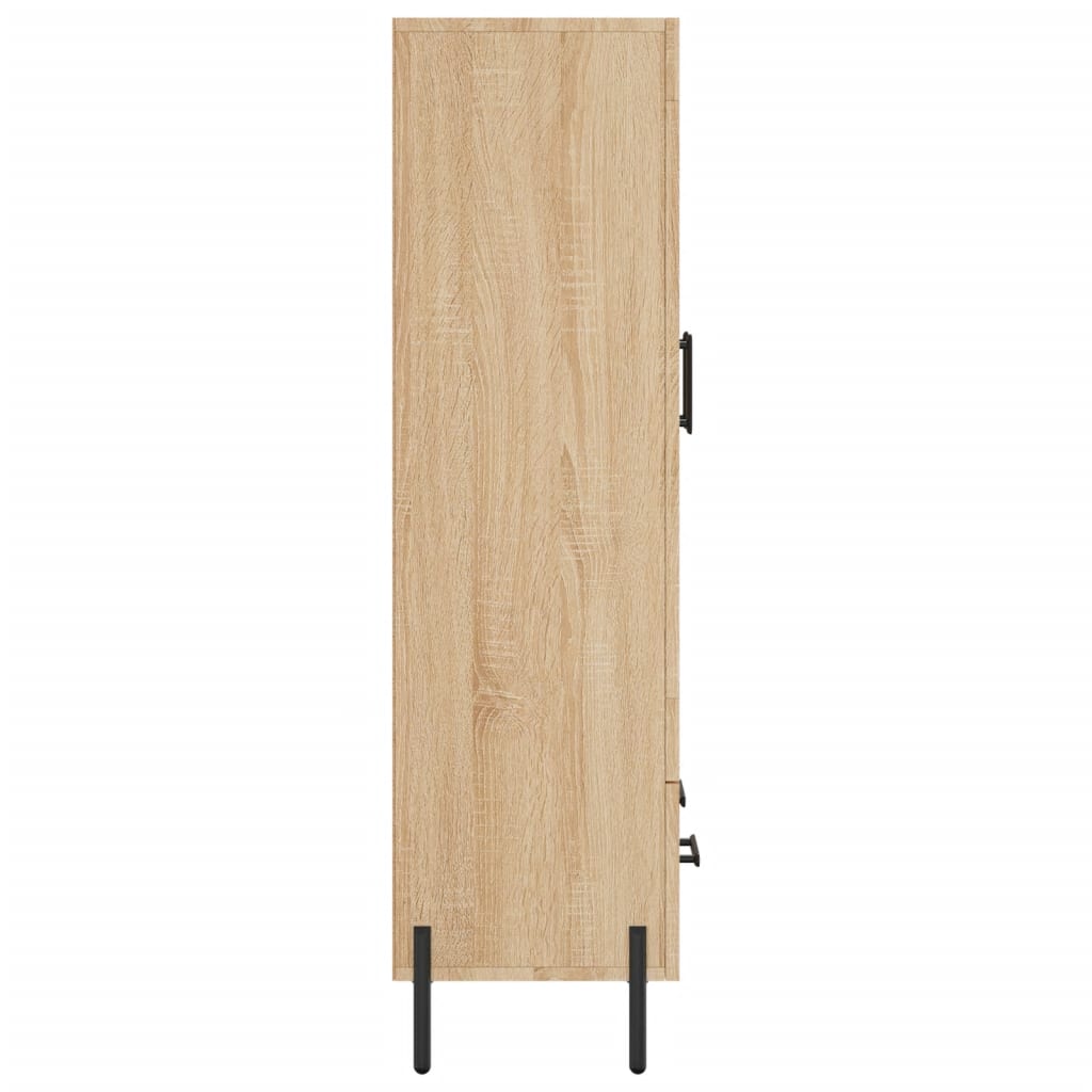 skab 69,5x31x115 cm konstrueret træ sonoma-eg