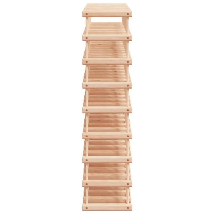 vinreol til 72 flasker 90,5x23x90,5 cm massivt fyrretræ