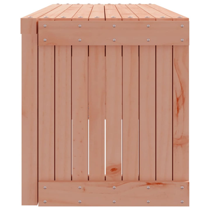 havebænk 212,5x40,5x45 cm udvideligt design massivt douglasgran