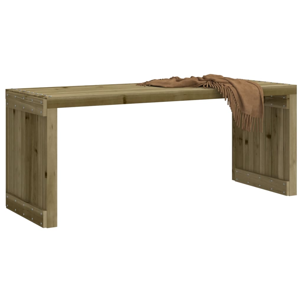 havebænk 212,5x40,5x45 cm udvideligt design imprægneret fyr
