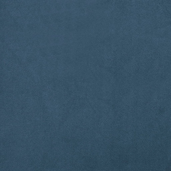 lænestol velour blå