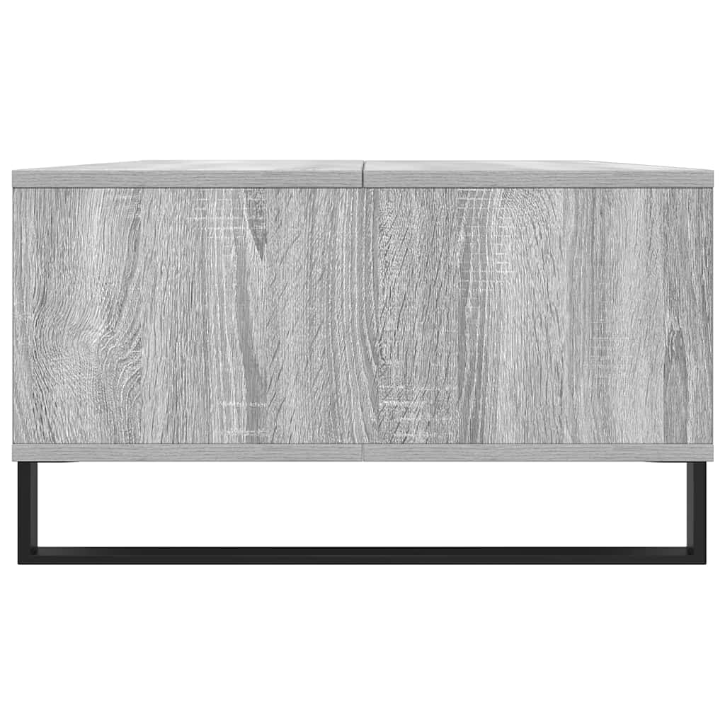 sofabord 104x60x35 cm konstrueret træ grå sonoma-eg
