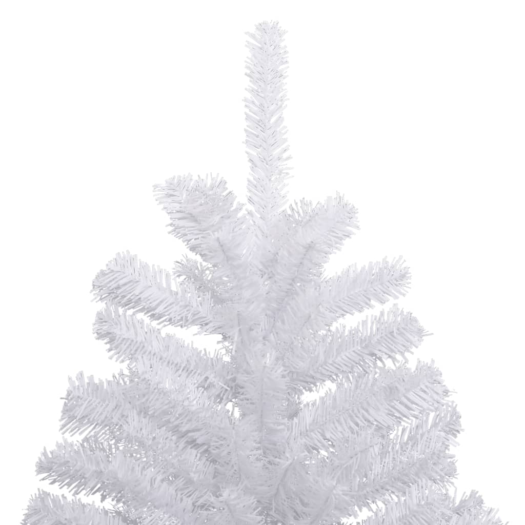 kunstigt juletræ med sne 180 cm hængslet
