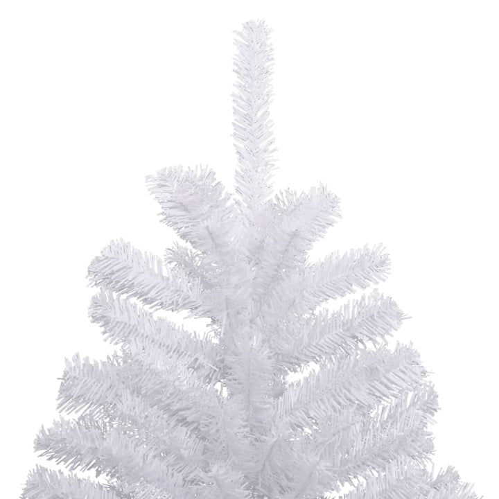 kunstigt juletræ med sne 180 cm hængslet