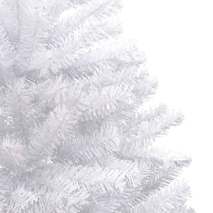 kunstigt juletræ med sne 180 cm hængslet