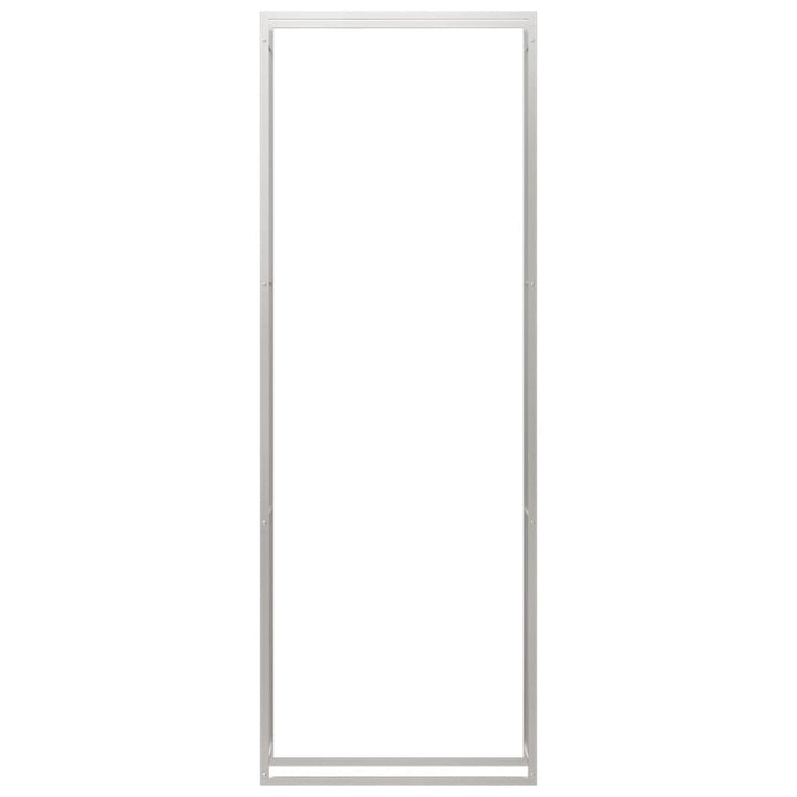 brændestativ 110x28x312 cm rustfrit stål