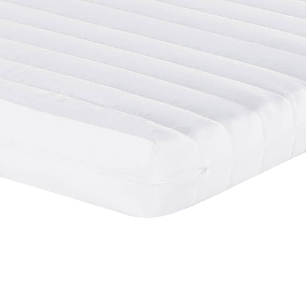 daybed med udtræk og madras 100x200 cm velour lyserød
