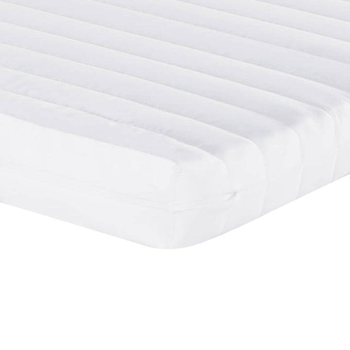 daybed med udtræk og madras 100x200 cm velour lyserød