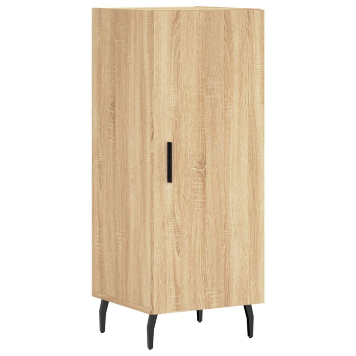 skab 34,5x34x180 cm konstrueret træ sonoma-eg