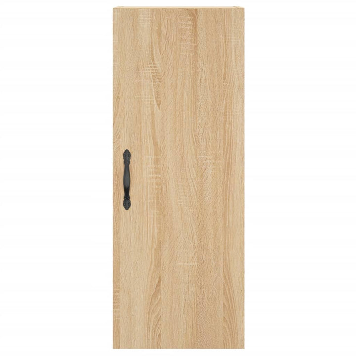 skab 34,5x34x180 cm konstrueret træ sonoma-eg