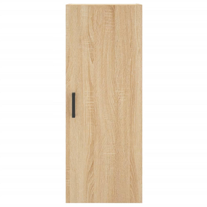 skab 34,5x34x180 cm konstrueret træ sonoma-eg