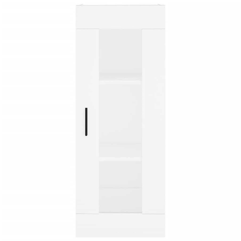 skab 34,5x34x180 cm konstrueret træ hvid
