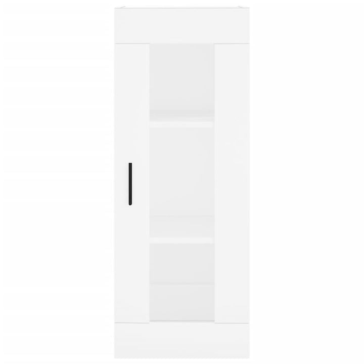 skab 34,5x34x180 cm konstrueret træ hvid