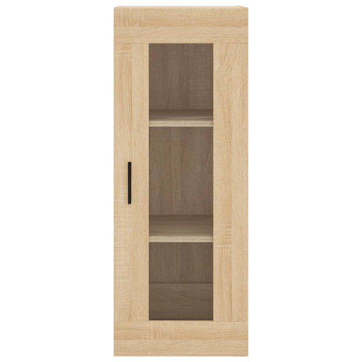 skab 34,5x34x180 cm konstrueret træ sonoma-eg
