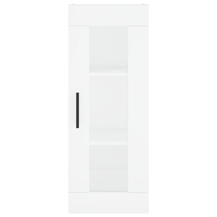 skab 34,5x34x180 cm konstrueret træ hvid