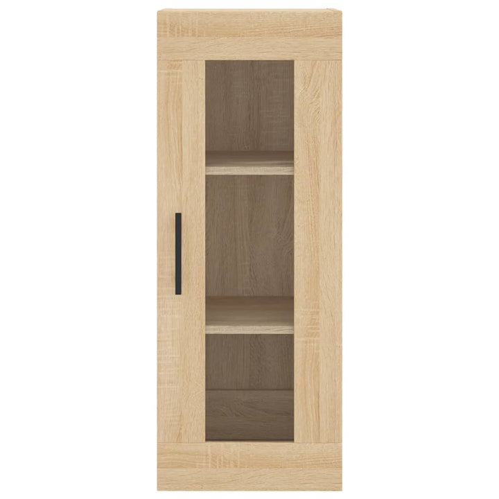 skab 34,5x34x180 cm konstrueret træ sonoma-eg