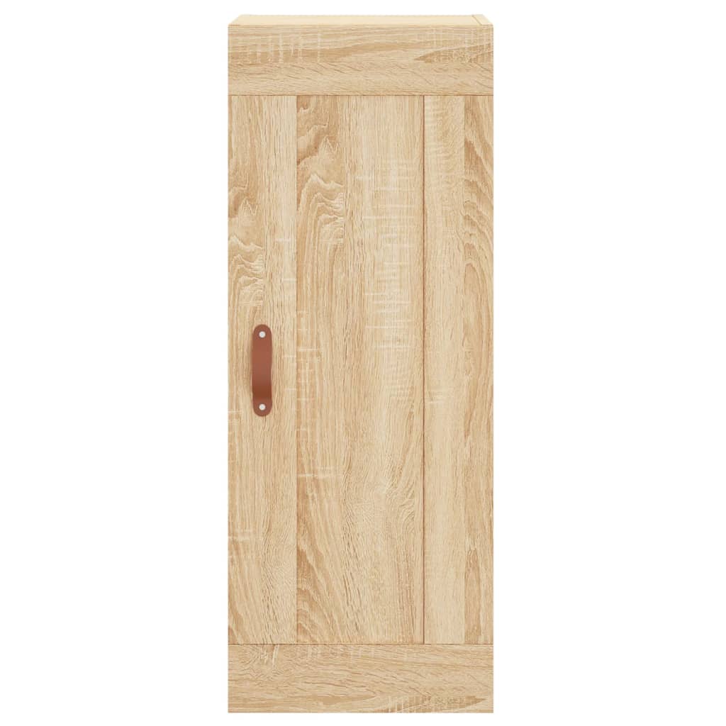 skab 34,5x34x180 cm konstrueret træ sonoma-eg