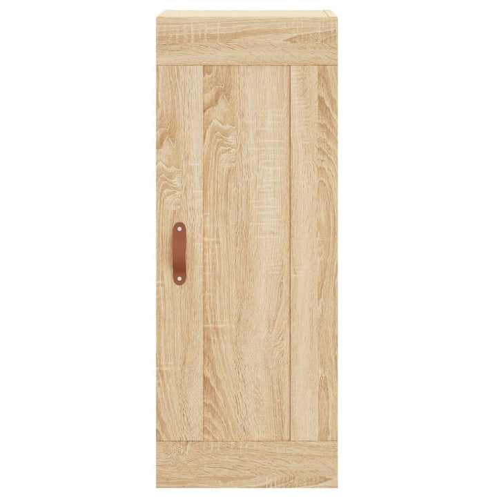 skab 34,5x34x180 cm konstrueret træ sonoma-eg