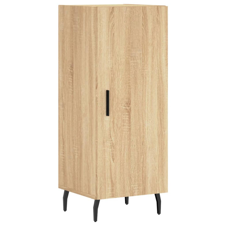 skab 34,5x34x180 cm konstrueret træ sonoma-eg