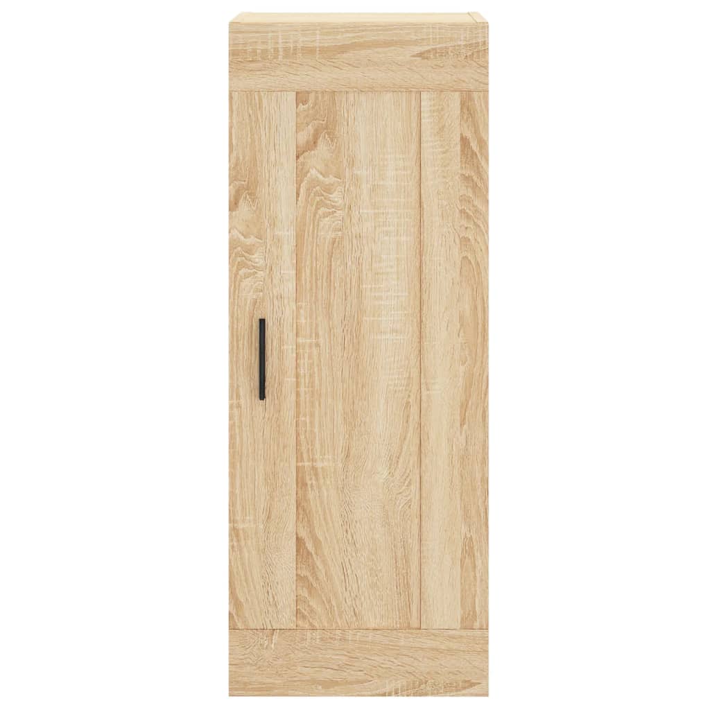 skab 34,5x34x180 cm konstrueret træ sonoma-eg
