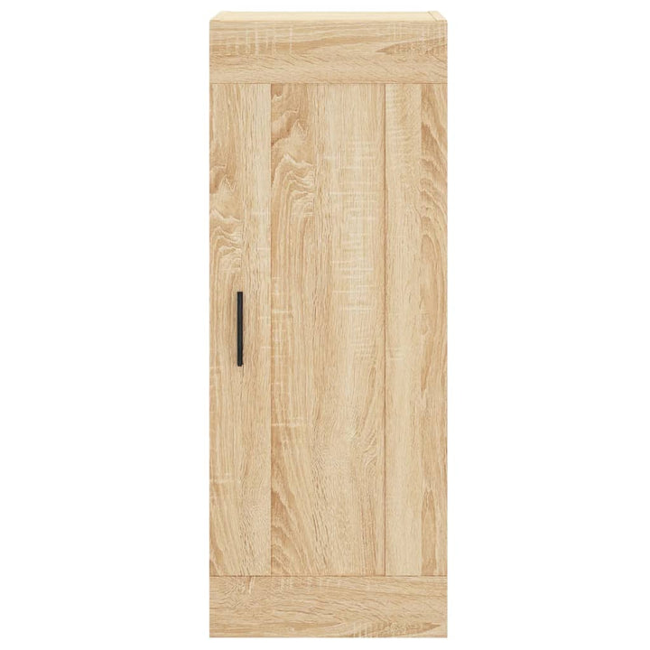 skab 34,5x34x180 cm konstrueret træ sonoma-eg