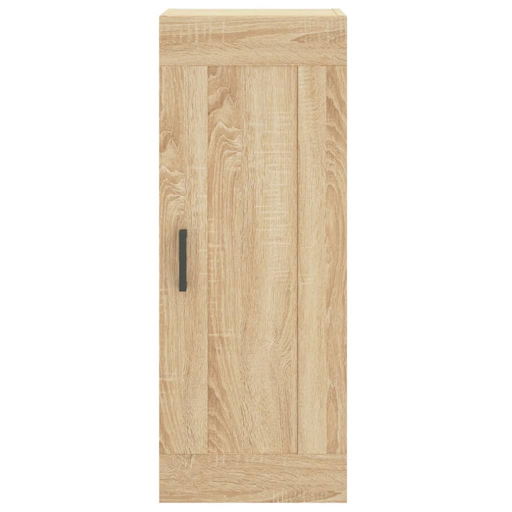 skab 34,5x34x180 cm konstrueret træ sonoma-eg