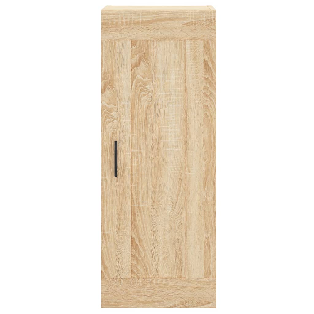 skab 34,5x34x180 cm konstrueret træ sonoma-eg