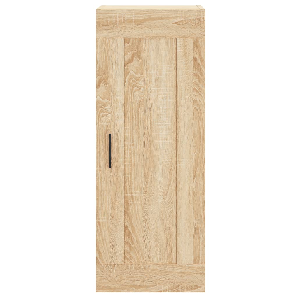skab 34,5x34x180 cm konstrueret træ sonoma-eg