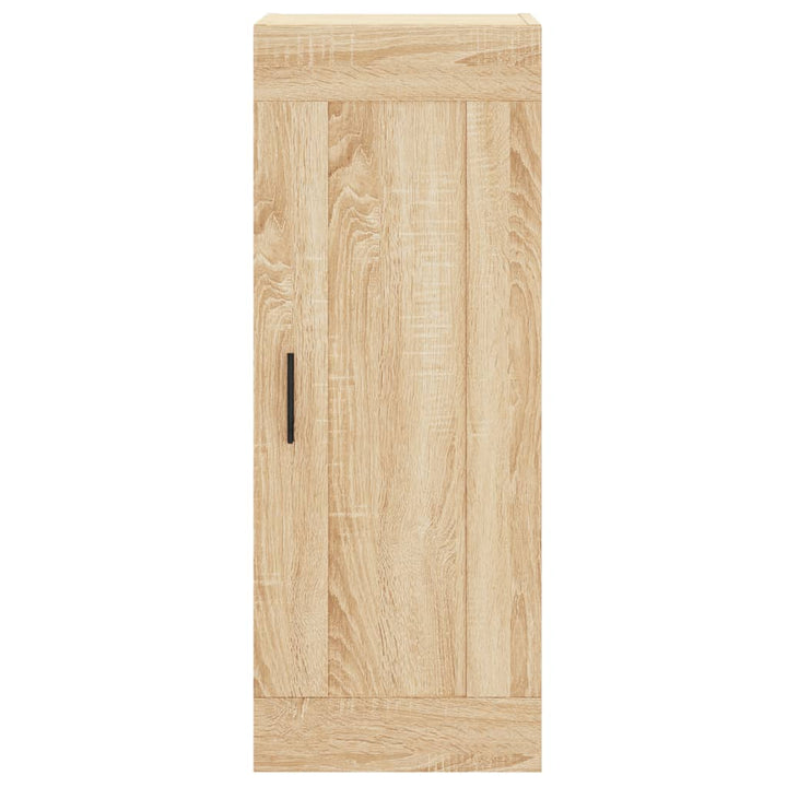 skab 34,5x34x180 cm konstrueret træ sonoma-eg