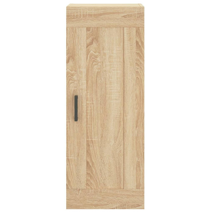 skab 34,5x34x180 cm konstrueret træ sonoma-eg