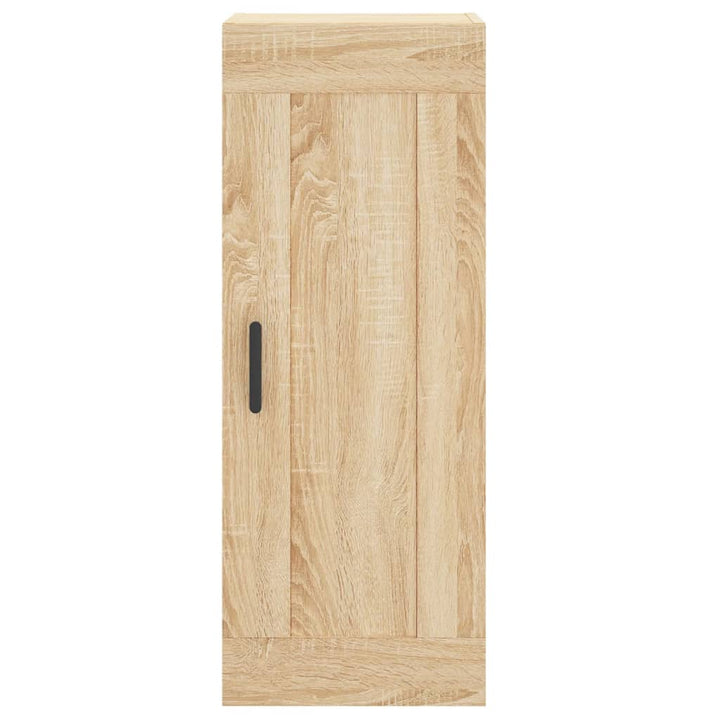 skab 34,5x34x180 cm konstrueret træ sonoma-eg