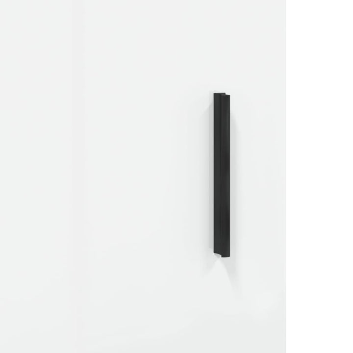 skab 34,5x34x180 cm konstrueret træ hvid